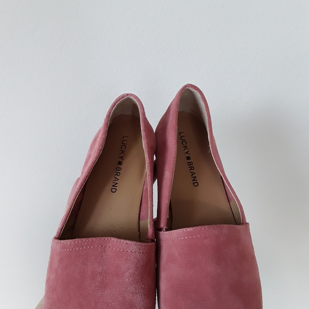 Lucky Brand | Brettany Ballet Flats in Rose Pink - Picture 8 of 9